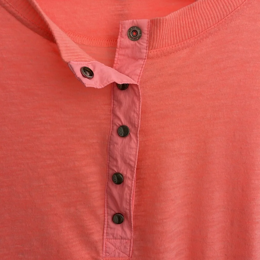 FP Movement by Free People Coral Pink Lightweight Pullover Top - Picture 5 of 6